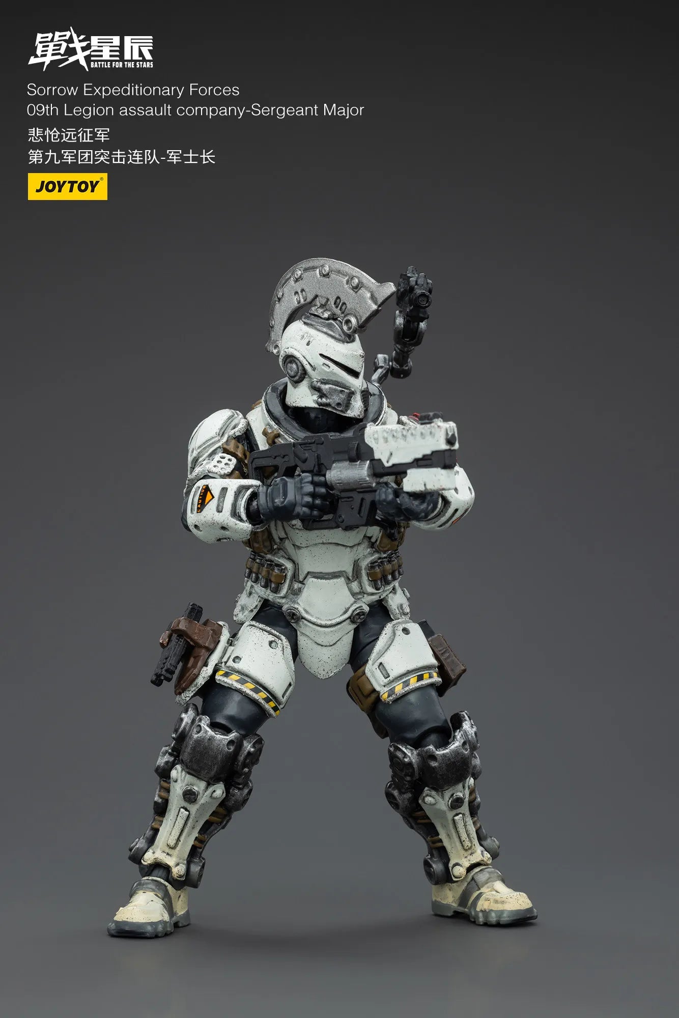 JOYTOY Battle For the Stars Sorrow Expeditionary Forces 09th Legion Assault Company-Sergeant Major Action Figure Doll Model