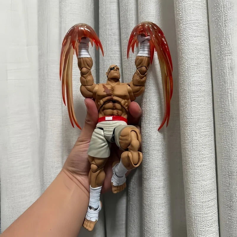 Storm Toys Original Street Fighter Zero 3 Sagat Limited Edition 1/12 Action Figure Model Desktop Collection Ornament Toys Gifts