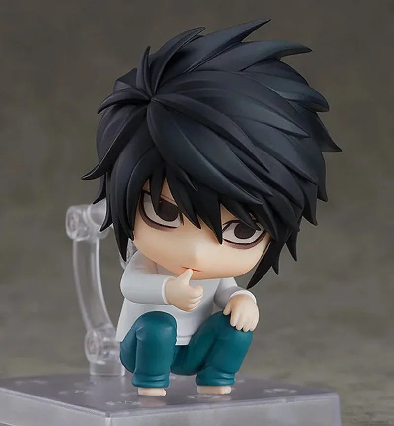 Anime Figures Death Note L Lawliet 1200 Action Figures Toys for Children Model Collector Doll 10cm