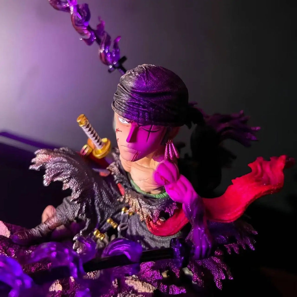 8cm Anime One Piece Figures Zoro Exquisite Q Version Roronoa Zoro Action Figures PVC Collection Model Toy Decoration Gift