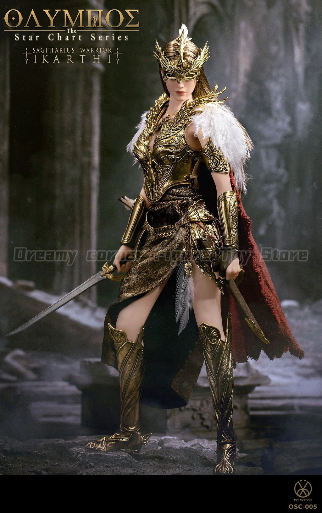 【In Stock】Original POP COSTUME OSC-005 The Star Chart Series Sagittarius Warrior Icarti 1/6 Action Figure Toy Collection Model