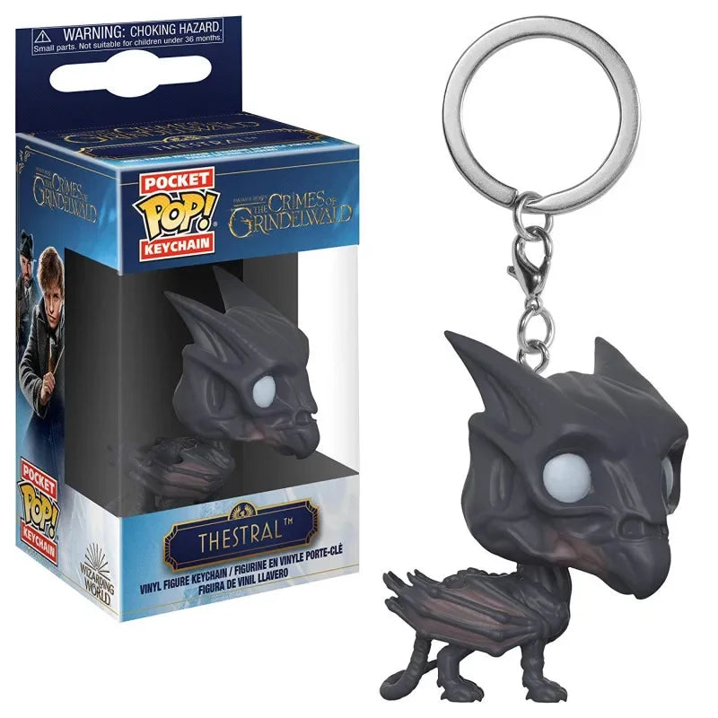 FUNKO pop  FANTASTIC BEASTS AND WHERE TO FIND THEM THESTRAL NIFFLER PICKETT KEYCHAIN PVC ACTION FIGURE TOYS FOR CHILDREN GIFT