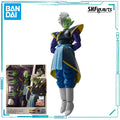 BANDAI Genuine S. H. Figuarts Series Movable Toys Dragon Ball Series Zamas，Super Saiyan Beijit，Capsule Motorcycle Model Movable