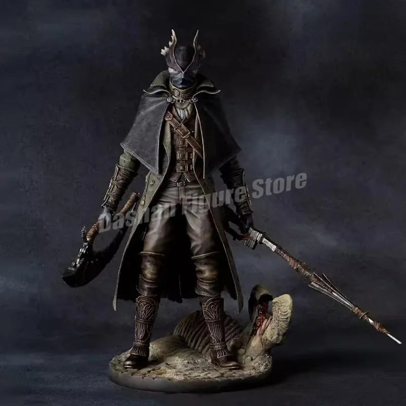 Bloodborne The Old Hunters Action Figure Statue 31cm Collection Ornaments Game Hunter Eileen The Crow Henryk Figurine Model Toys