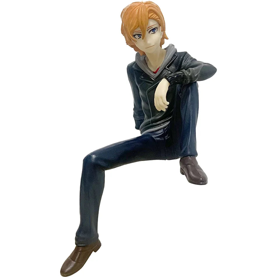 New Bungo Stray Dogs Dazai Osamu Figurine Nakahara Chuuya Action Figures PVC Model Collection Noodle Stopper Birthday Gifts Toys