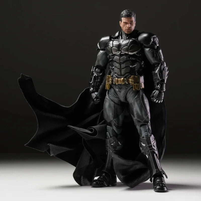 1/12  Authentic Lpzz Dc Batman Multiverse Arkham Knight  Action Figure Movable Joint Exquisite Collectible Model Statue Fan Gift