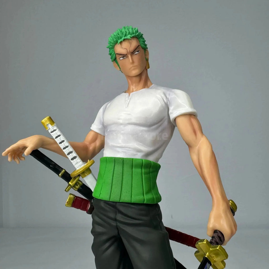 Anime One Piece Gk 24CM Roronoa Zoro Pvc Modell Action Figur Statue Sammlung Desktop Dekoration Kinder Geburtstag Spielzeug Geschenke