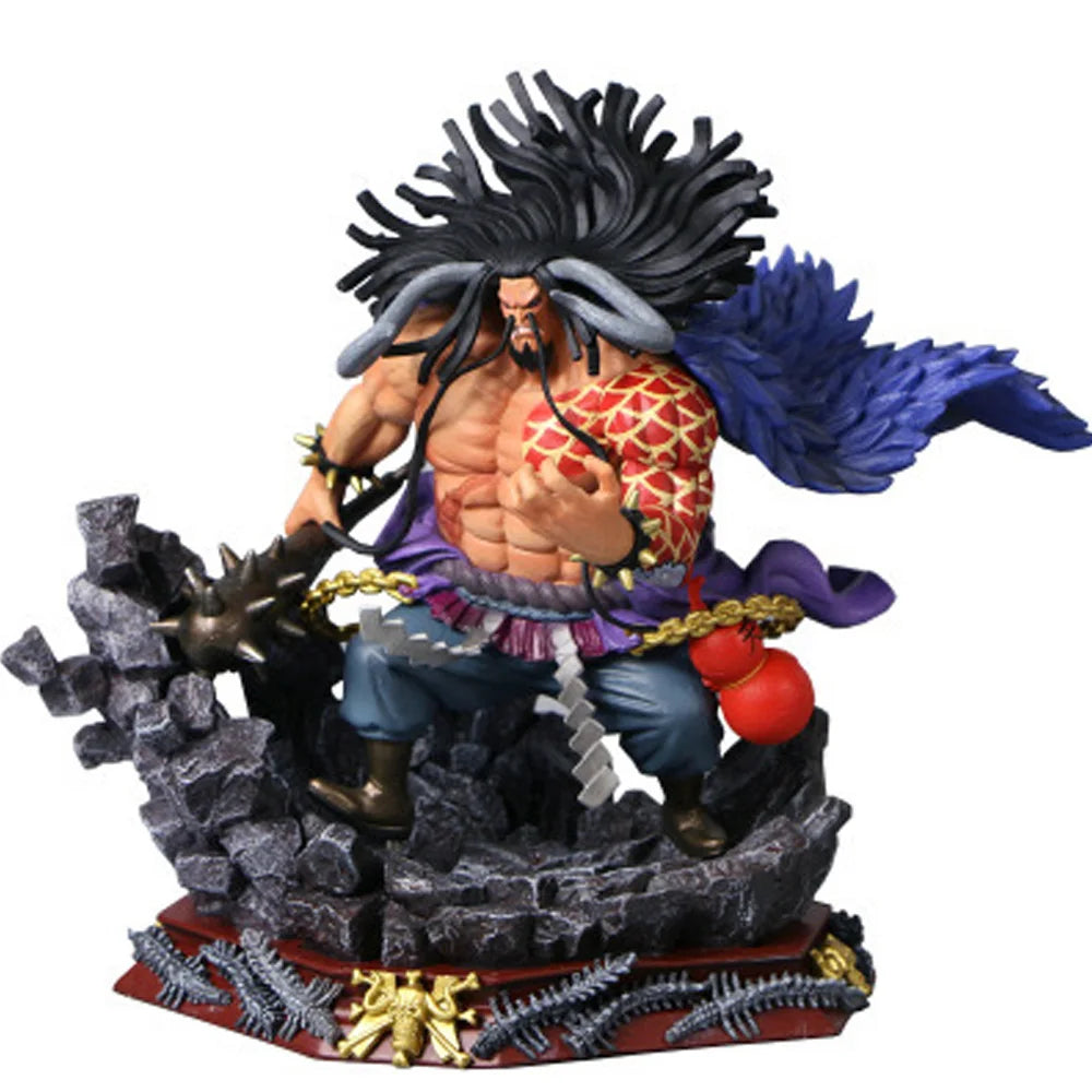 Anime One Piece Big Size Kaido Vier Kaiser 24cm PVC Actionfigur Modell Puppenspielzeug
