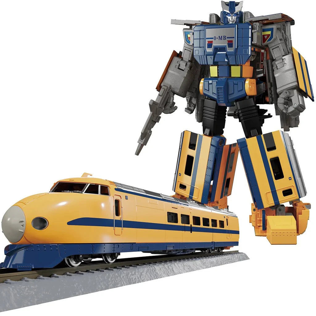 Transformers Masterpiece MPG-07 Trainbot Ginou Figure, 8 Accessories, and Instructions G1708