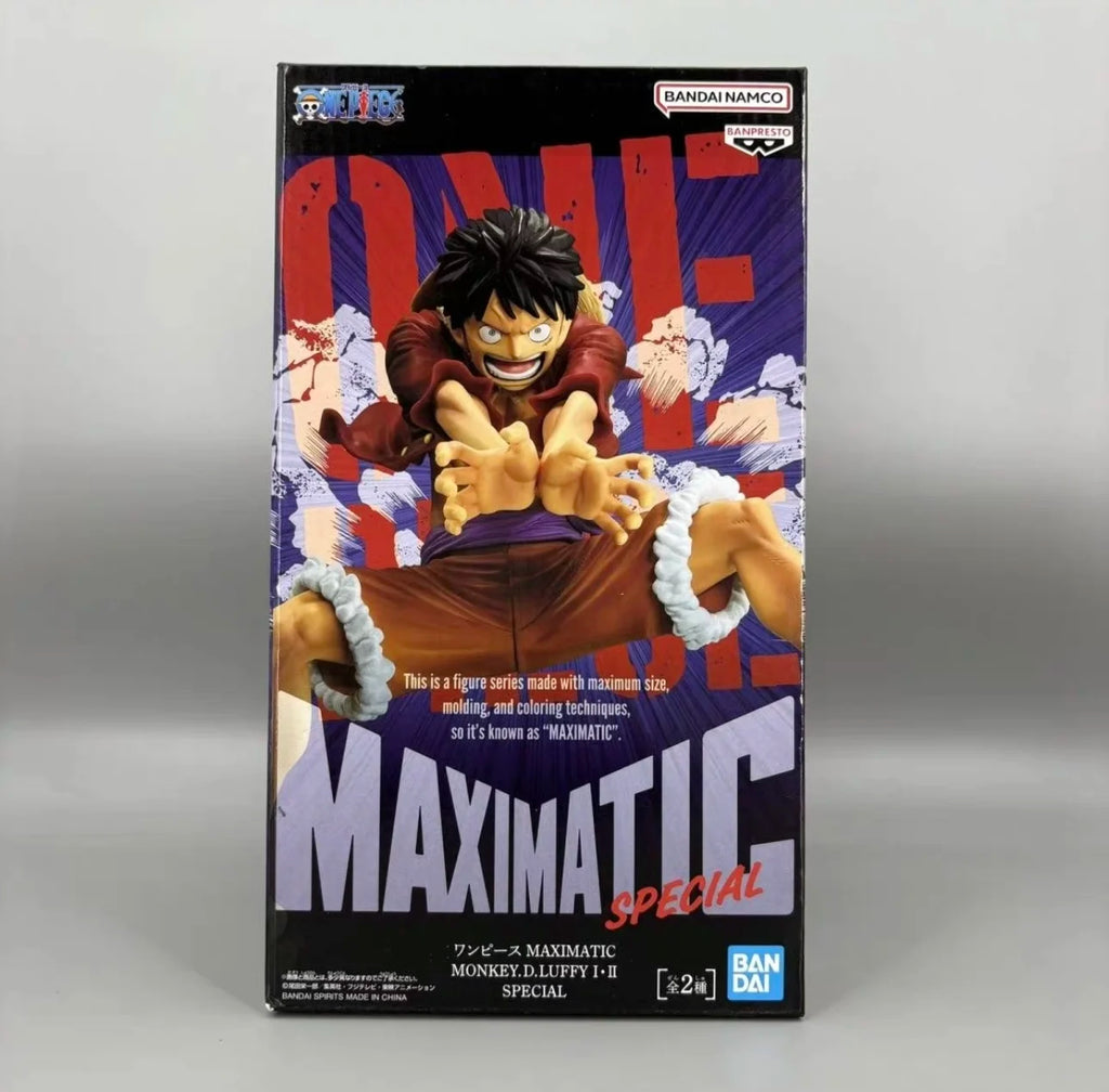 Original BANDAI BANPRESTO ONE PIECE MAXIMATIC MONKEY D.LUFFY SPECIAL Anime-Figuren, Kinderpuppen, Sammlermodellspielzeug