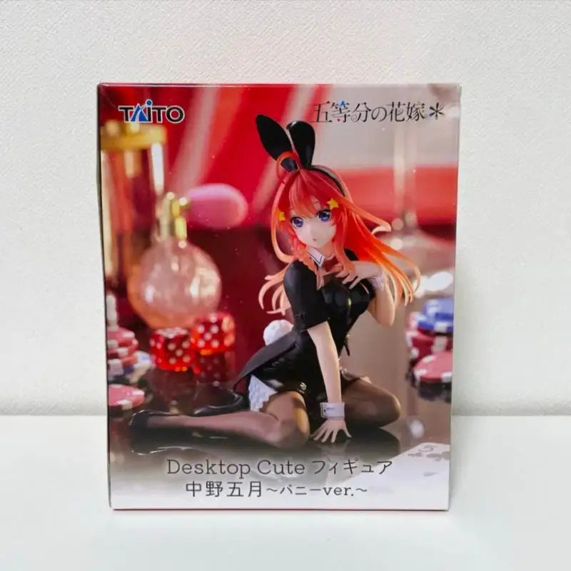In Stock Genuine TAITO Gotoubun no Hanayome Nakano Ichika Nino Miku Yotsuba Itsuki Bunny Girl Prize Figure Pretty Model Gifts