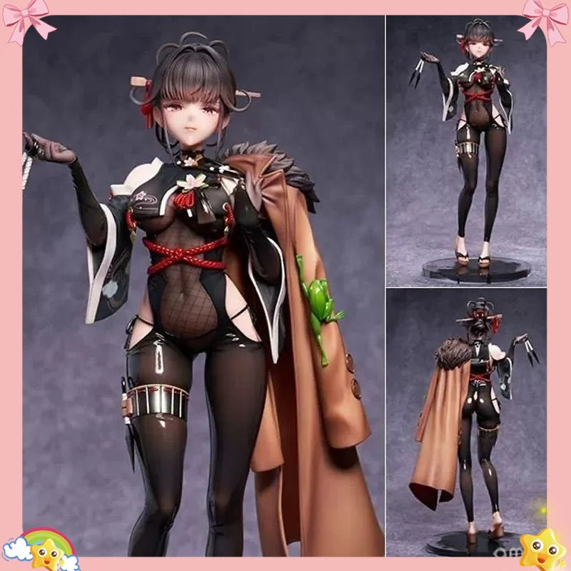 Goddess Of Victory NIKKE 30cm Sexy Movable PVC Figure Anime Statue Black Stockings Bikini Set Action Movable Favorite Model Toy