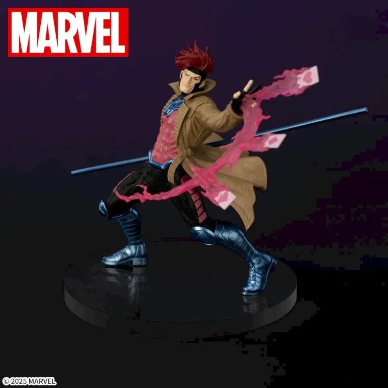In Stock Original Toys SEGA Marvel Spider-Man&Wolverine&Daredevil&Gambit&The Thing&Silver Surfer Figure Collection Model Gift