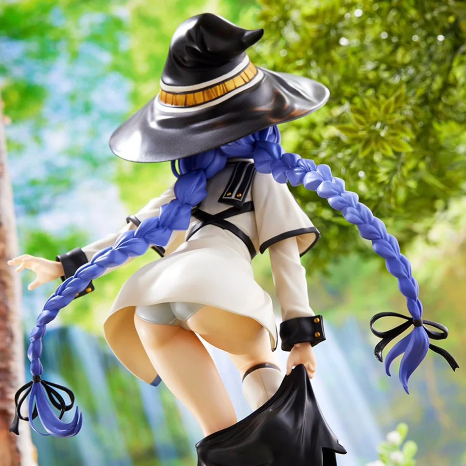 New 25cm Magician Roxy Migurdia Action Figure Mushoku Tensei：Jobless Reincarnation Anime Figure PVC Adult Collection Model Doll