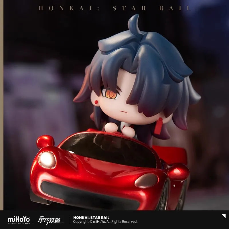 [Genuine] Honkai Star Rail Blade Cartoon Shake Dolls Game Cosplay Diy Accessories Car Ornament Anime Statue miHoYo Original 9CM