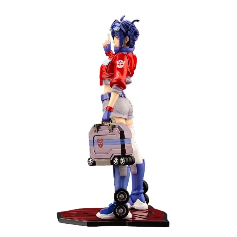In Stock Genuine Kotobukiya Transformers Convoy Bishoujo Statue 1/7 Anime Figure Garage Kit Anime Cartoon Model Decoration
