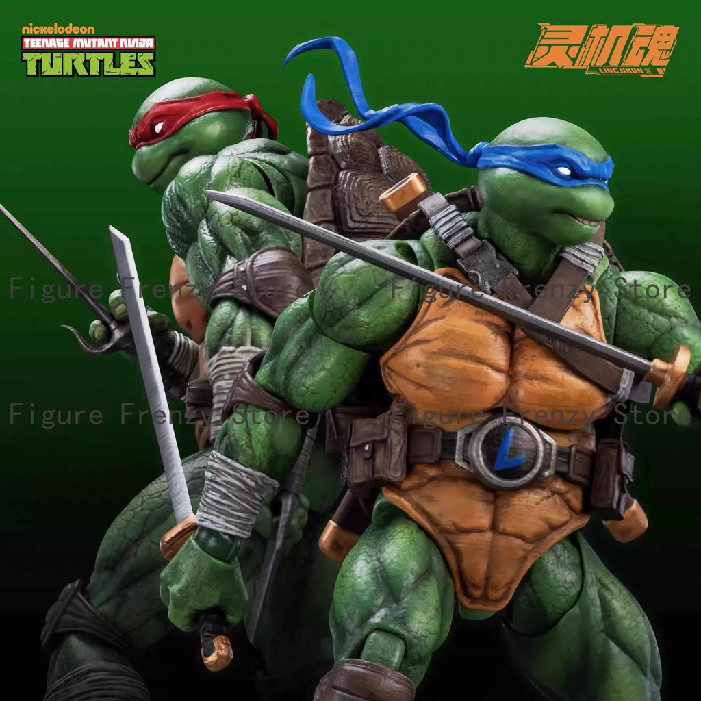In Stock Ninja Turtles Teenage Mutant Ninja Turtles Raphael Leonardo Teenage Mutant Ninja Turtles 1/12 Action Figure