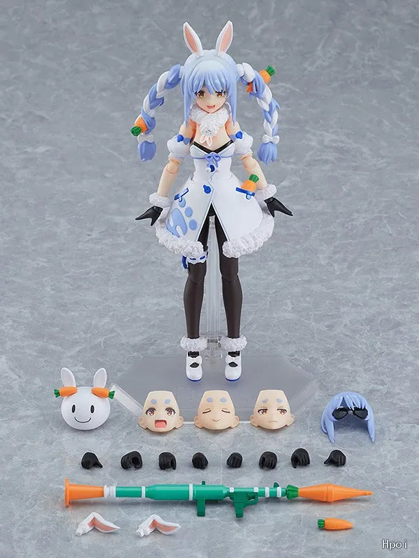 【In Stock】Original Max Factory Figma#529 Hololive Usada Pekora Anime Action Figure Toys Model
