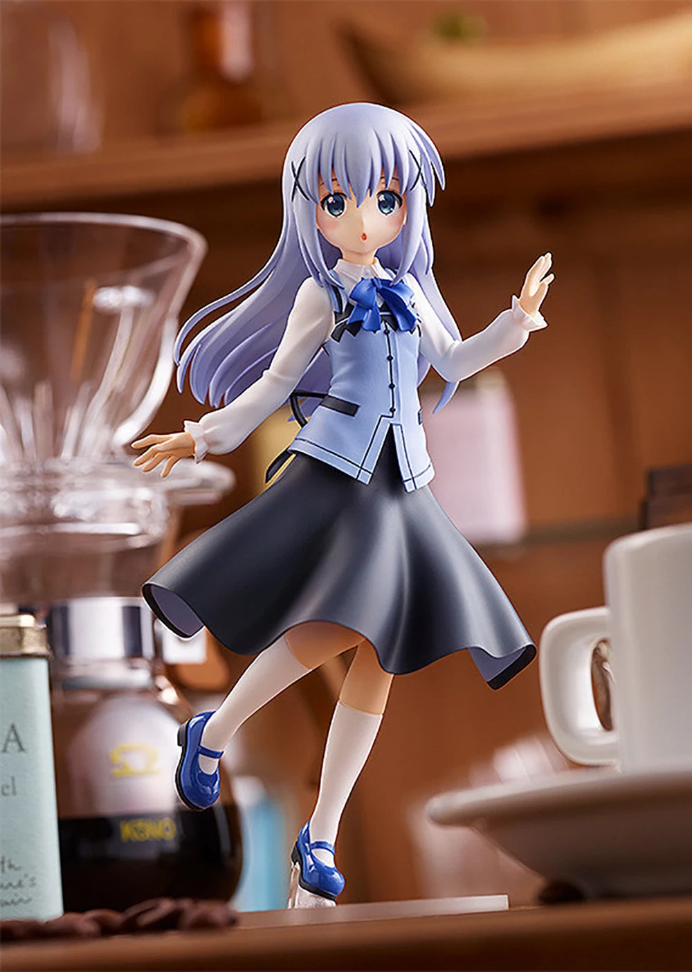 100% Original in Stock Good Smile Company Pop Up Parade Gochuumon Wa Usagi Desu Ka? Bloom Kafuu Chino Garage Kit Birthday Gift