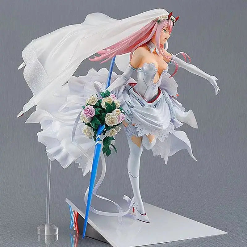 Anime Reproduction Darling National Team Anime 02 Wedding Dress Character Model Beautiful ...