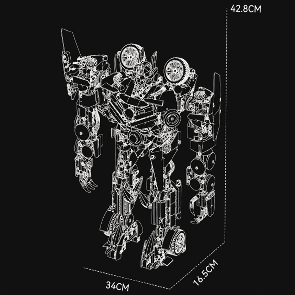 1941PCS Soundwave Decepticon Intelligence Officer Action Figure Building Blocks Movie Villain Model Toy Great Gift for Yourself