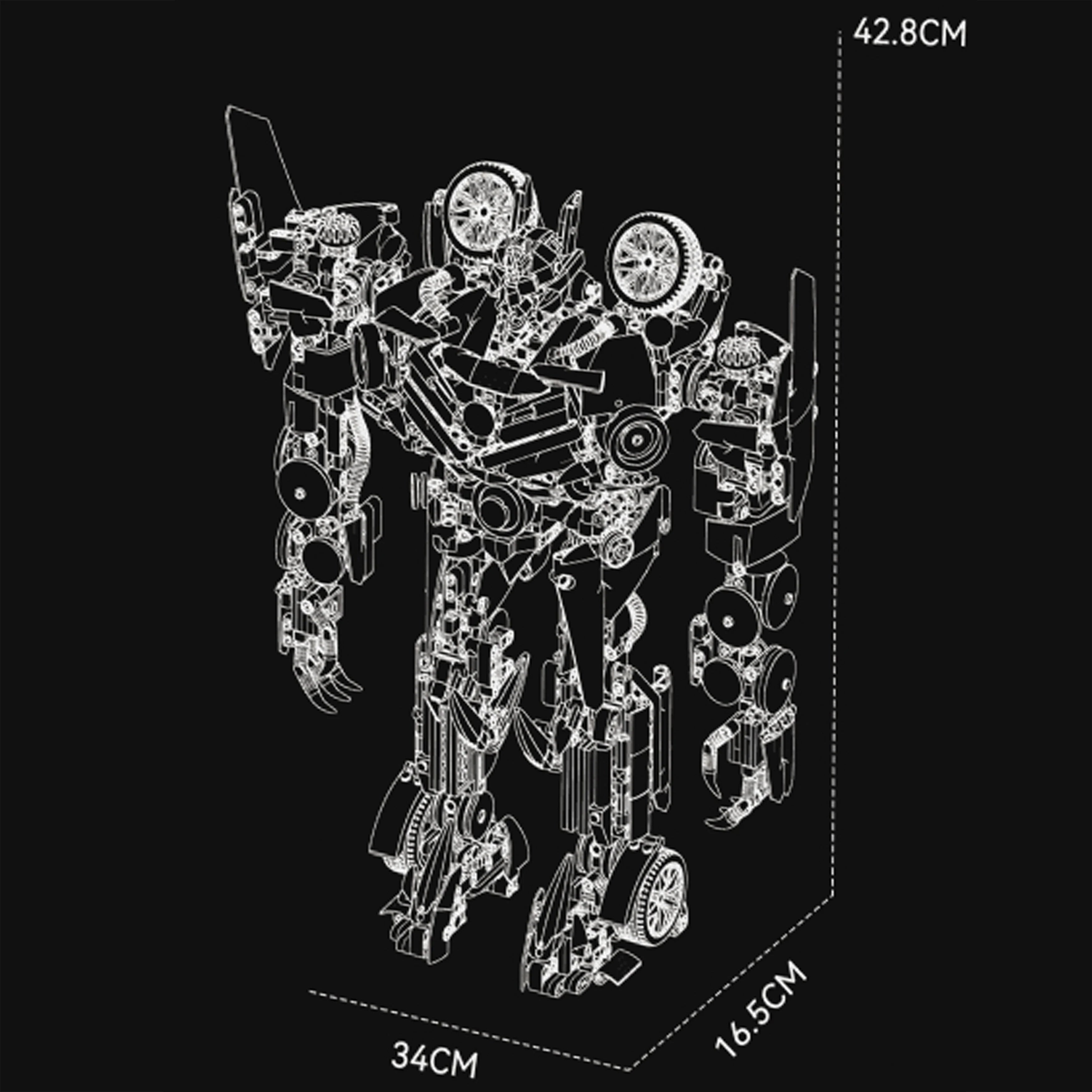 1941PCS Soundwave Decepticon Intelligence Officer Action Figure Building Blocks Movie Villain Model Toy Great Gift for Yourself