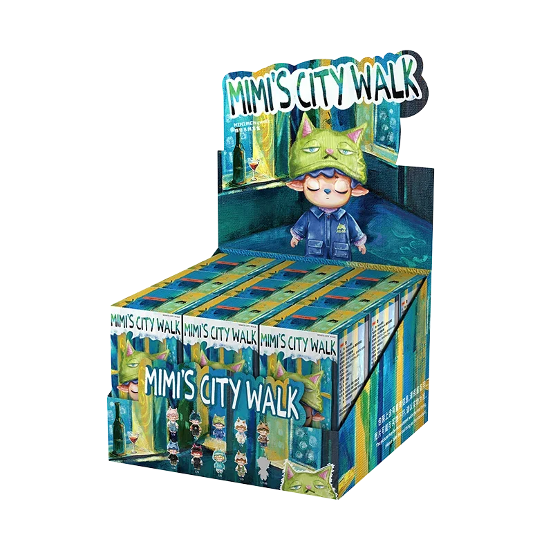 Heyone MIMI CITYWALK Series Vinyl Blind Box Toys Kawaii Anime Action Figure Caixa Caja Surprise Mystery Box Dolls Girls Gift