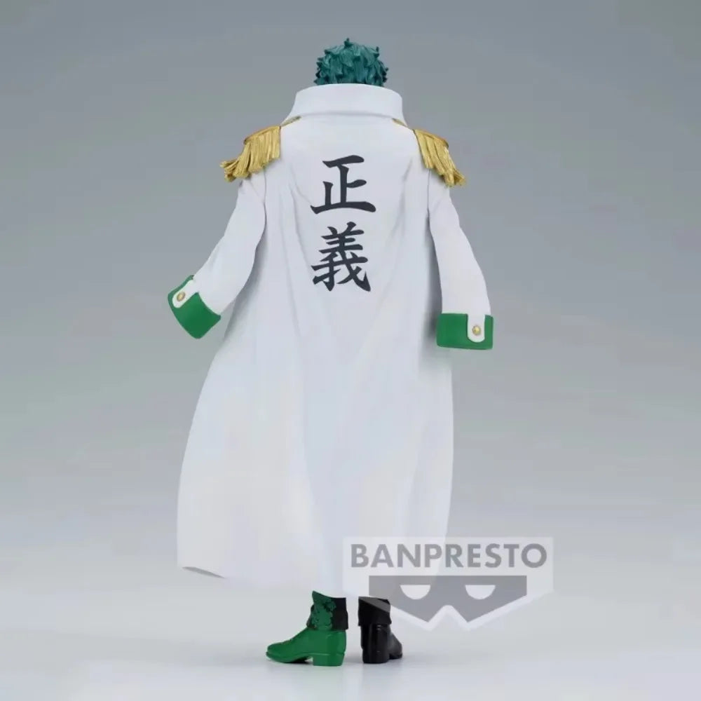 Bandai Original Banpresto Anime One Piece DXF Aramaki Green Bull 17CM PVC Action Figure Sammeln Modell Spielzeug Gitts