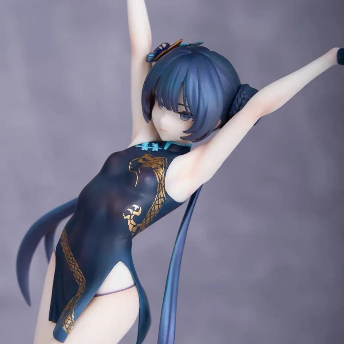 20cm Blue Archive Ryūge Kisaki Elevated Pose Anime Figure Model Statue Desktop Decoration
