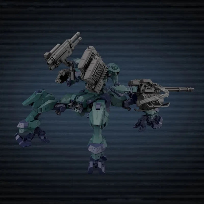 In Stock Genuine Bandai Model Kit 30MM Armored Core 6 Fires of Rubicon BD-011 Liger Tail Anime Action Figure Collection Mode Toy