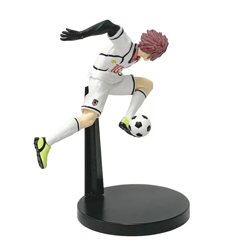 BLUE LOCK Anime Collect Figures 17cm PVC Model Itoshi Sae No. 10 Jersey Football Shot Action Figures Toys for Kid Girl Christmas