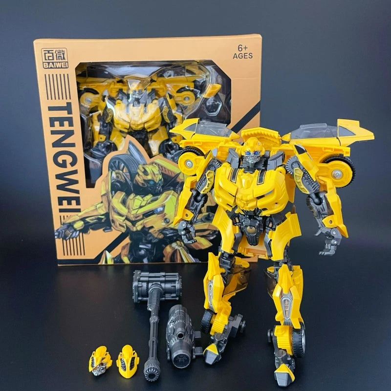 IN STOCK BAIWEI New 16.5cm Classic Transformation Toys SS49 Robot Car Action Figure Model Gift Kids TW-1025B