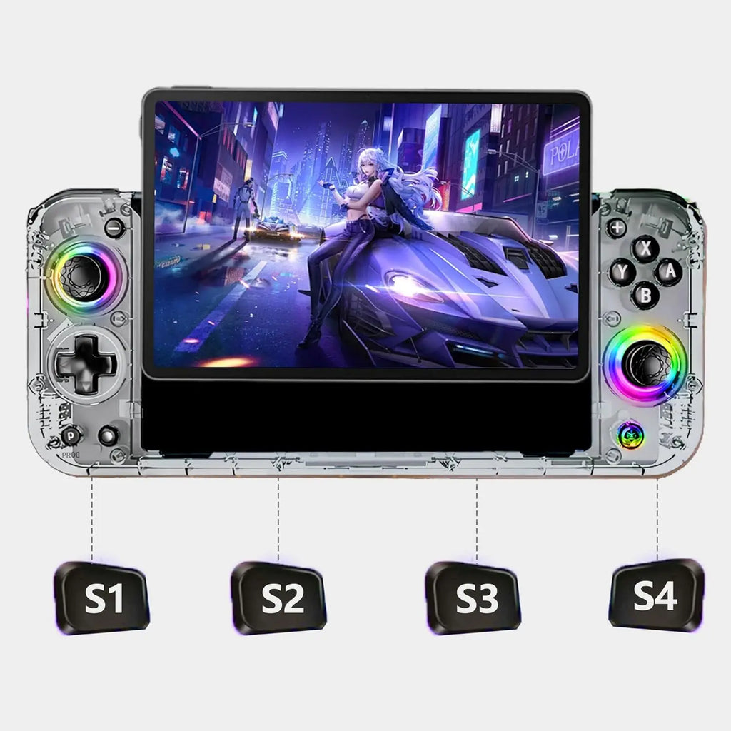 for SwitchOLED with host bracket PD fast charge function vibration 6-axis continuous emitting Hall rocker RGB wired handle