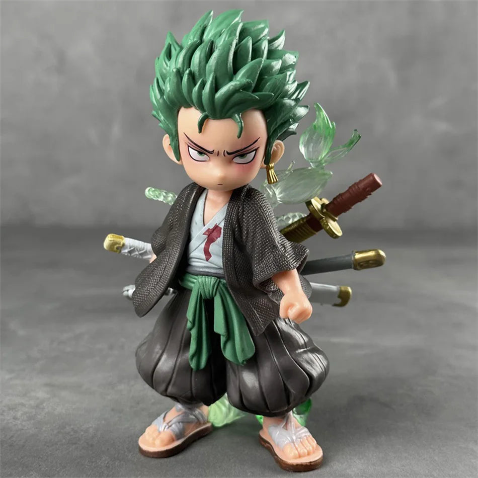 Зоро One Piece Фигурки Ророноа Зоро Екшън Фигурки PVC Аниме Фигурка Модел Колекция Орнамен Играчки Подаръци за рожден ден