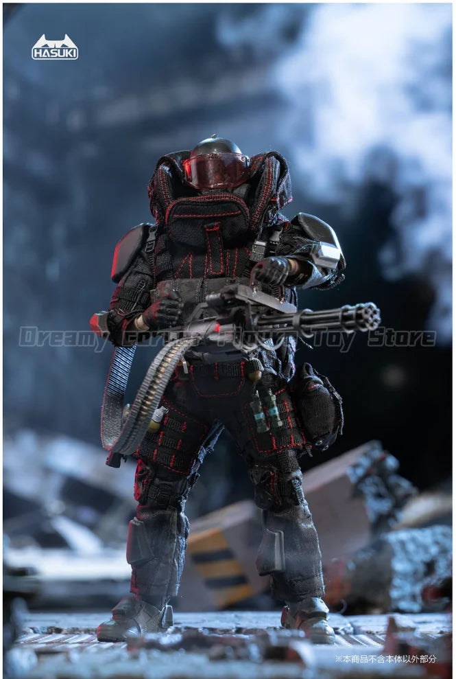 【In Stock】Original HASUKI SALVO Series SA-02 Black Ops Limited Edition 1/12 Action Figure Toy Model Collection