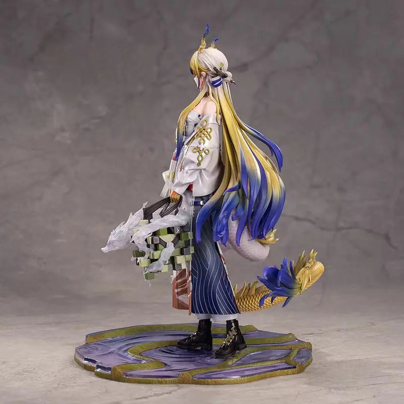Figure Statue Shu Arknights Anime Figurine Game Action Figurals Character Sculpture Collectible Model Toy Statue Figures Cartoon