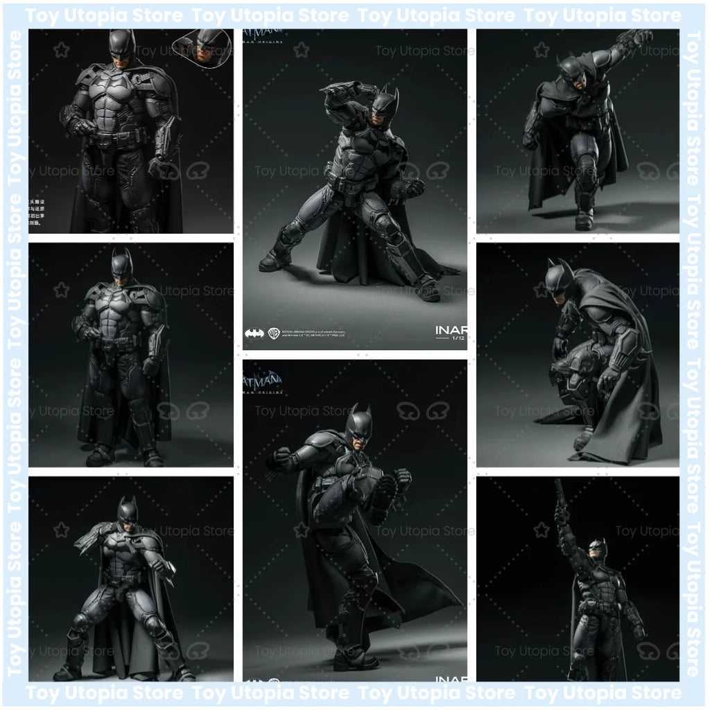 Figura de Acción Coleccionable de Batman: Arkham Origins, Escala 1/12, Marca INART