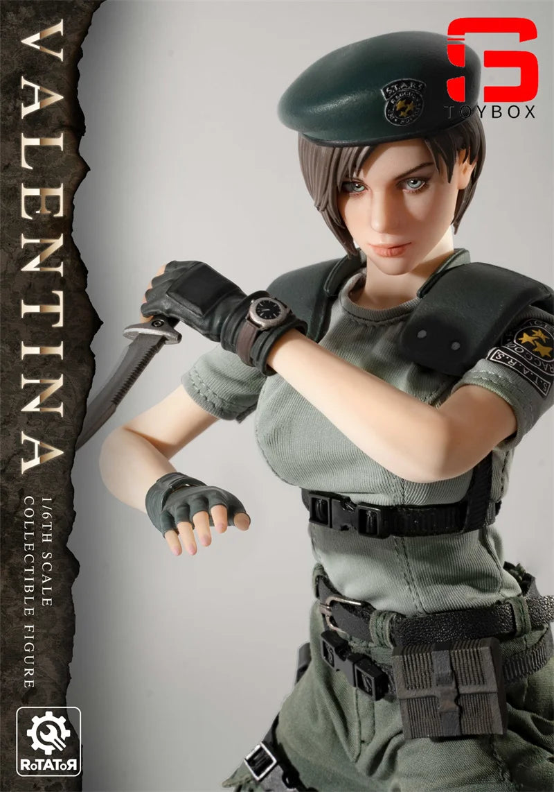 【2025 Q3】Rotator Toys RT001 1/6 Valentina Actionfigur mit beweglichen Augen, 30 cm, Soldatin, Komplettset, Sammlermodell
