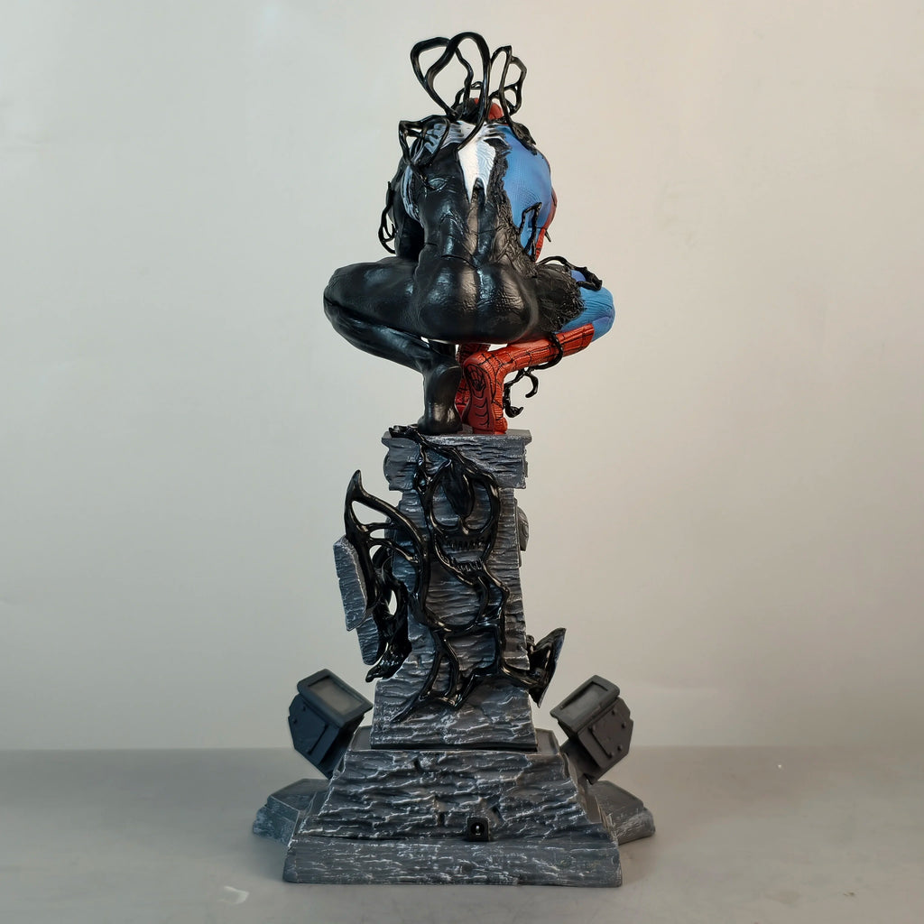 37cm 14.5 inch Anime Spider-Man Figures Pvc Statue Desktop Ornamen Collection Statue Model Decoration Room Desk Toys Gifts
