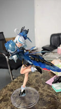 25cm Genshin Impact Furina Figure Ganyu Figures School Uniform Ganyu Girl Figurine Pvc Statue Model Doll Ornament Collection Toy