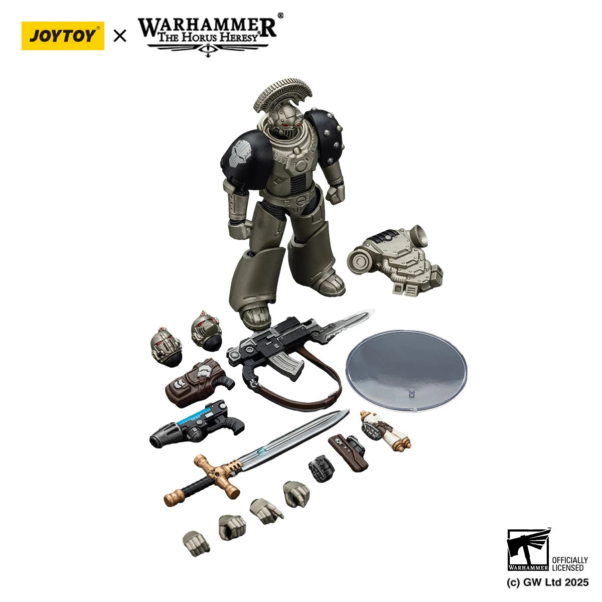 Warhammer The Horus Heresy 1/18 Action Figures Iron Warriors Command Squad Chosen with Legion Standard MKVI Tactical Sergeant