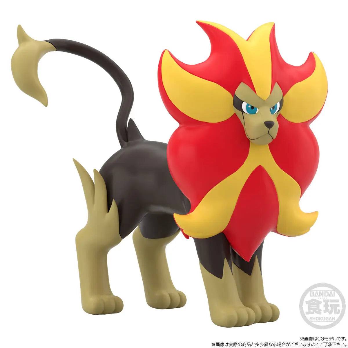 Bandai Pokemon XY Game Anime SCALE WORLD Kalos Region Lysandre Pyroar PVC Action Figures Pokemon Pikachu Figurine Model Toys