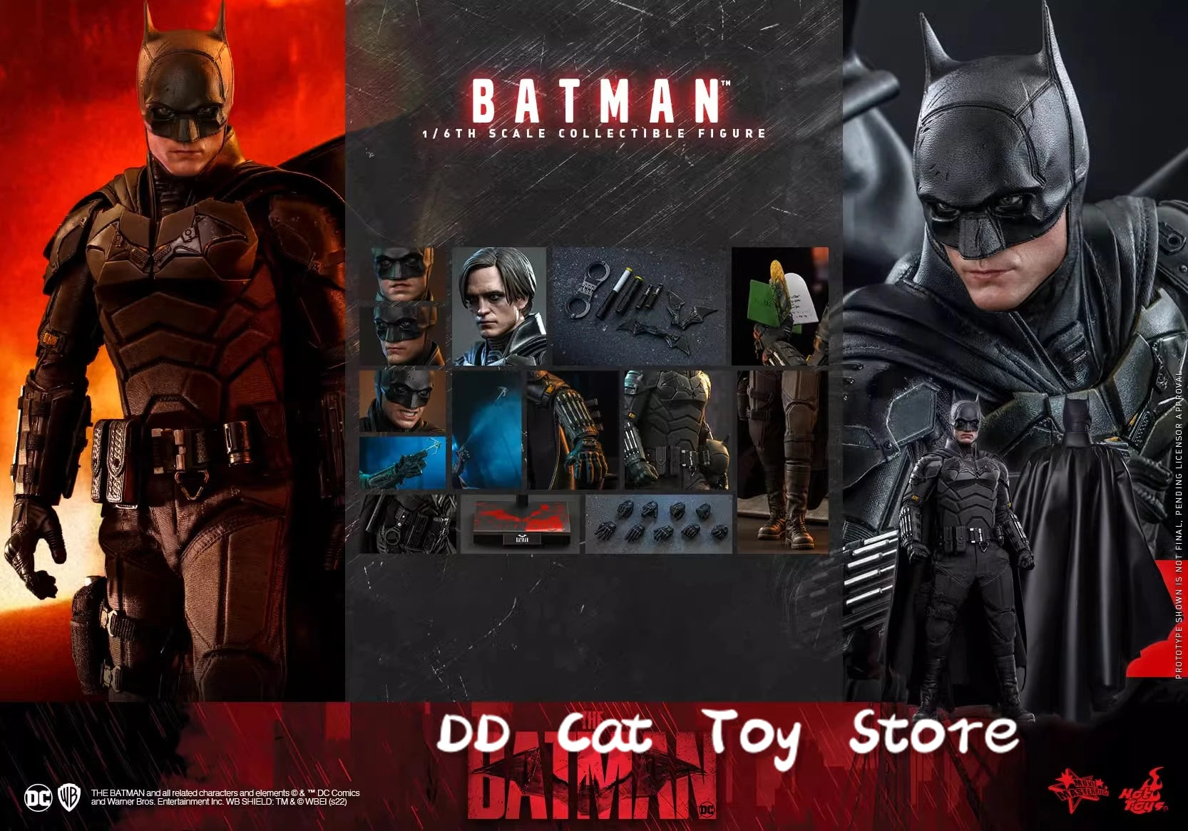 In Stock Genuine Hot Toys HT 1/6 MMS638/639/640/641/642 The Batman 1/6th Scale Collectible Anime Action Figure Toy Xmas Gift
