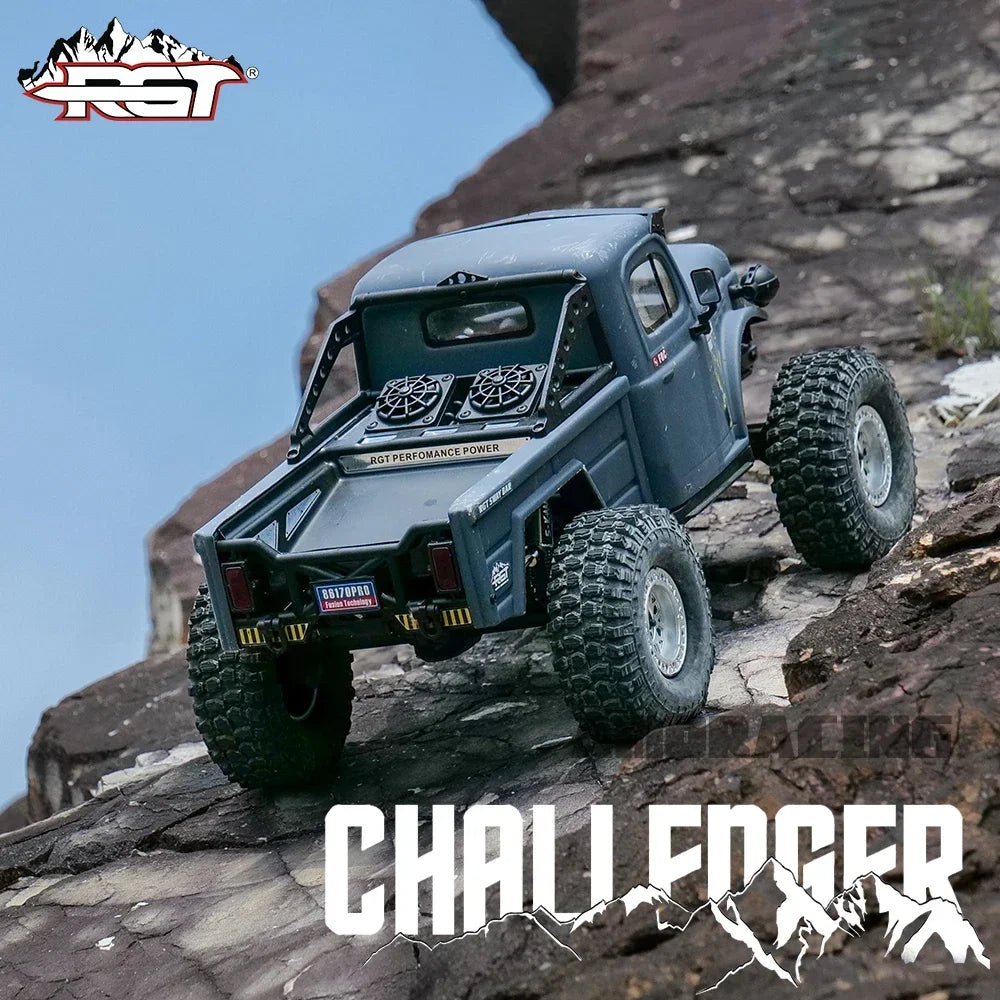 RGT CHALLENGER EX86170 PRO FOC Безчетков двигател 1/10 RC Електрически модел кола с дистанционно управление Рок краулер Играчки за възрастни и деца