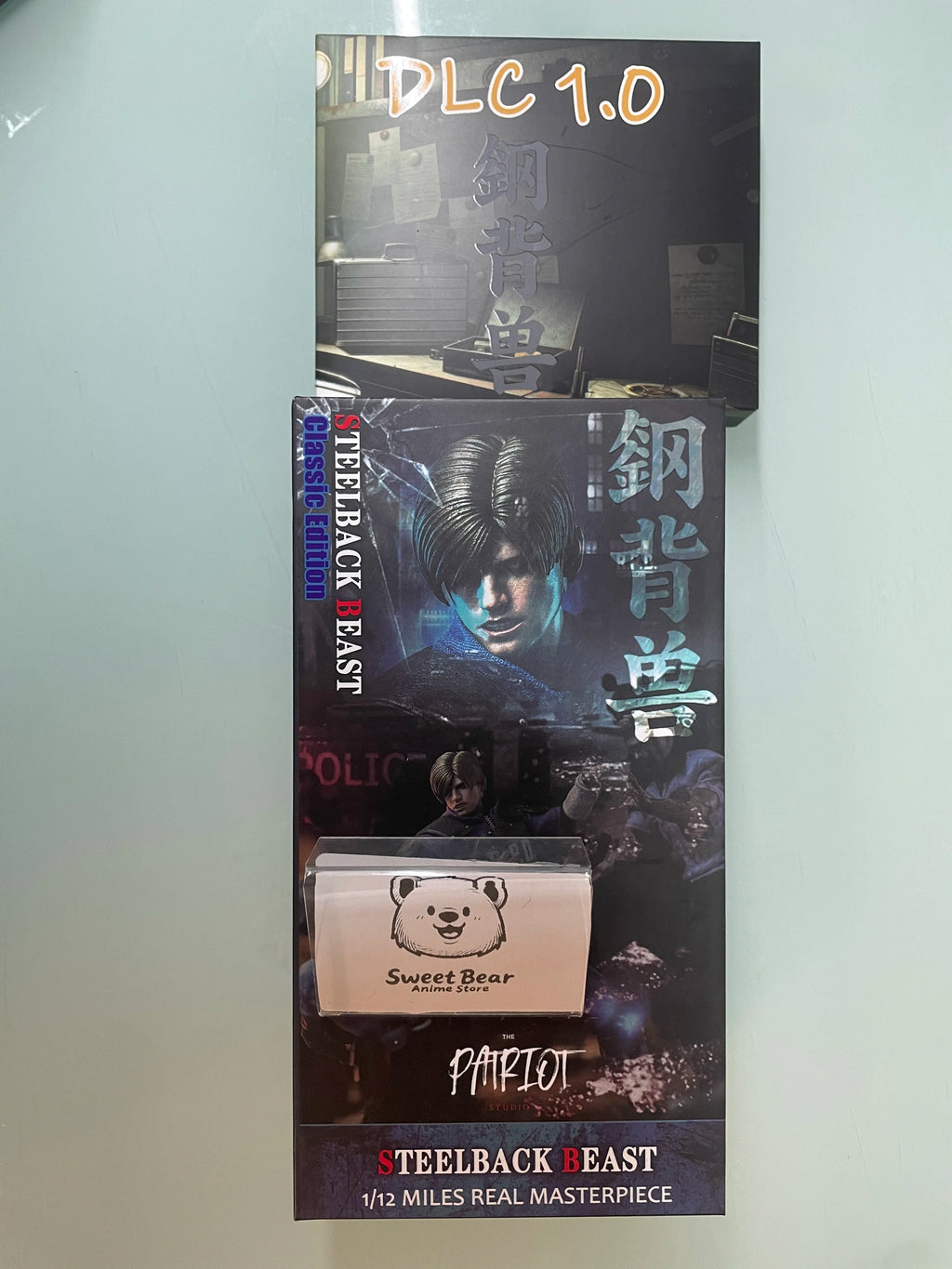 In Stock PATRIOT STUDIO Leon Resident Evil Steelback Beast 1/12 Scale Action Figure Anime Model Trendy Toys Desktop Doll
