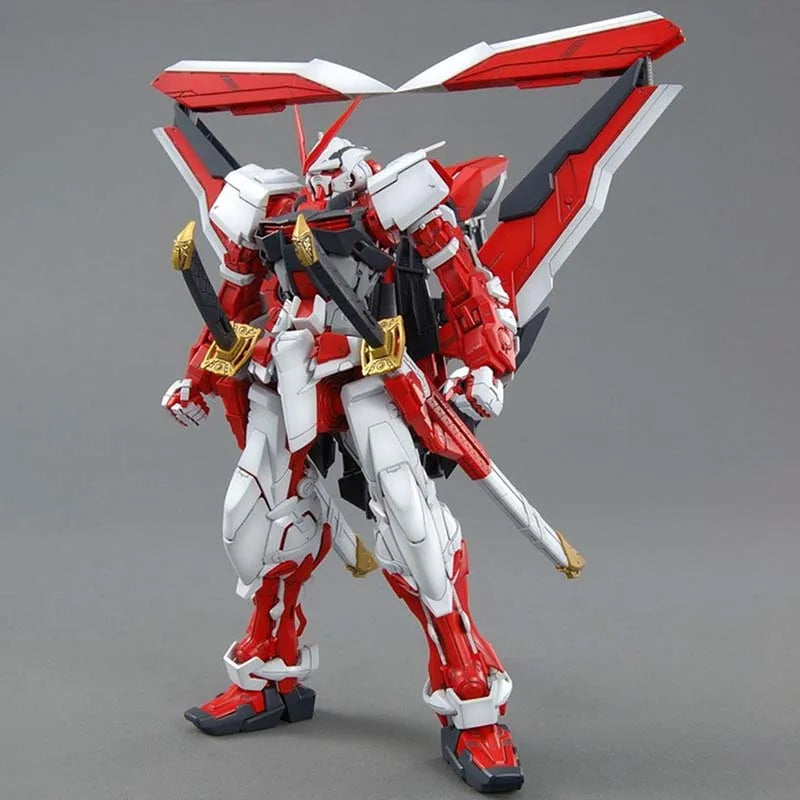 Bandai Gundam Model Kit MG Astray Red Frame Kai Action Figure Gunpla Building Kit Collectibles Anime Figures Toys For Boys Gift