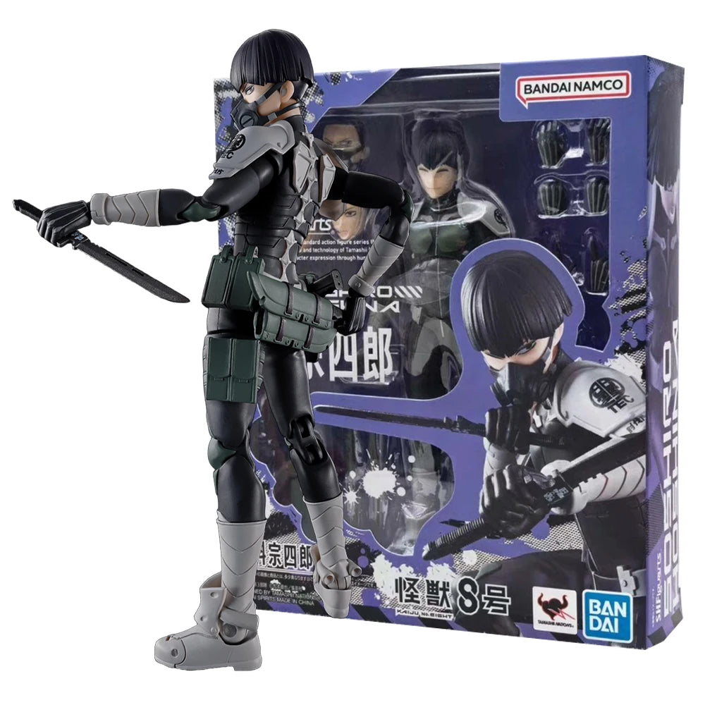 8CM Anime kaiju No.8 Figure Hoshina Sōshirō Aciton Figure Deputy Captain of the 3rd Unit of the Defense Force Model Toy Doll