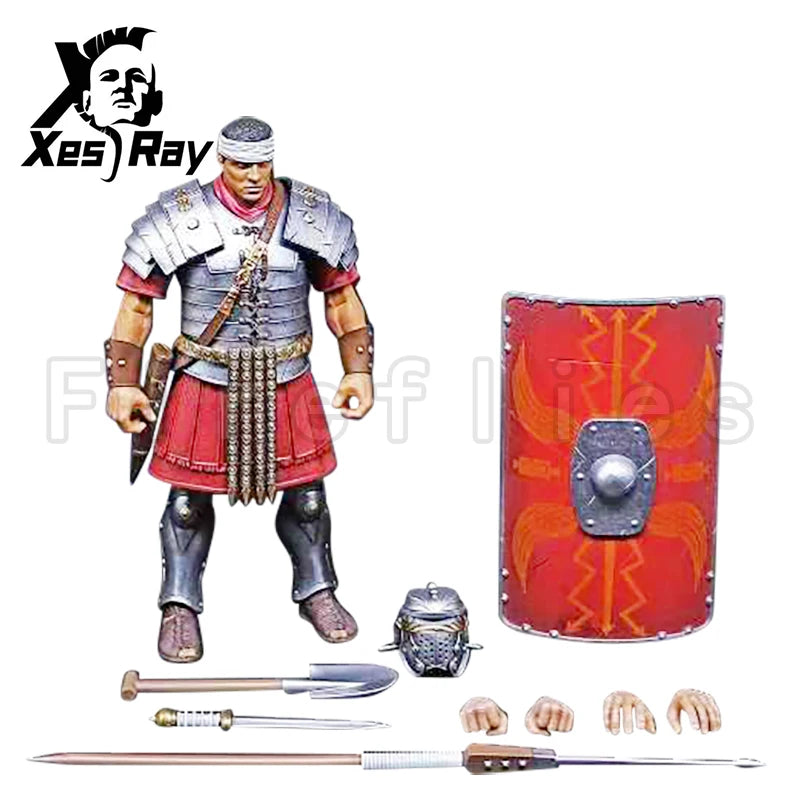 1/12 7inches XesRay Fight For Glory Action Figure Wave 4 Marcus Aulus Roman Infantry Anime Model