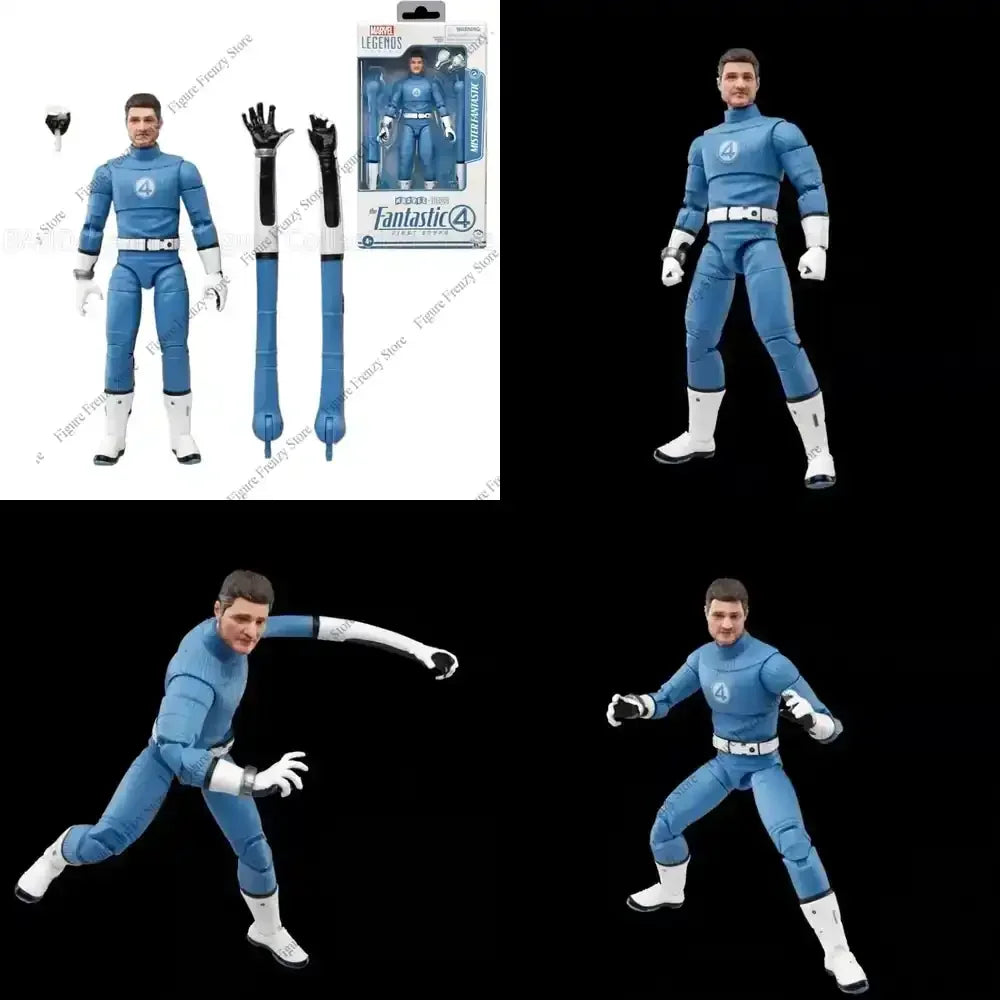 Special Offer In Stock Original Marvel Legends Fantastic Four Mister Fantastic Retro Collection Action Figure Toys Gifts for