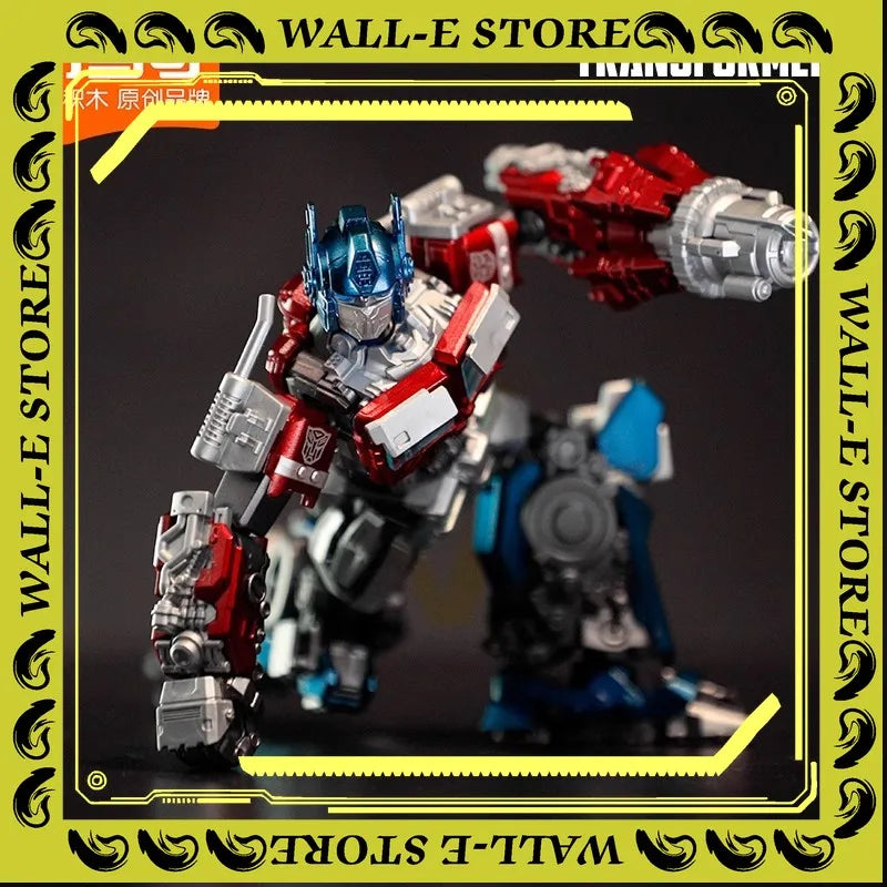 In Stock Blokees Transformers Optimus Prime EX Building Blocks Model Toy Anime Action Figure Gifts Collection